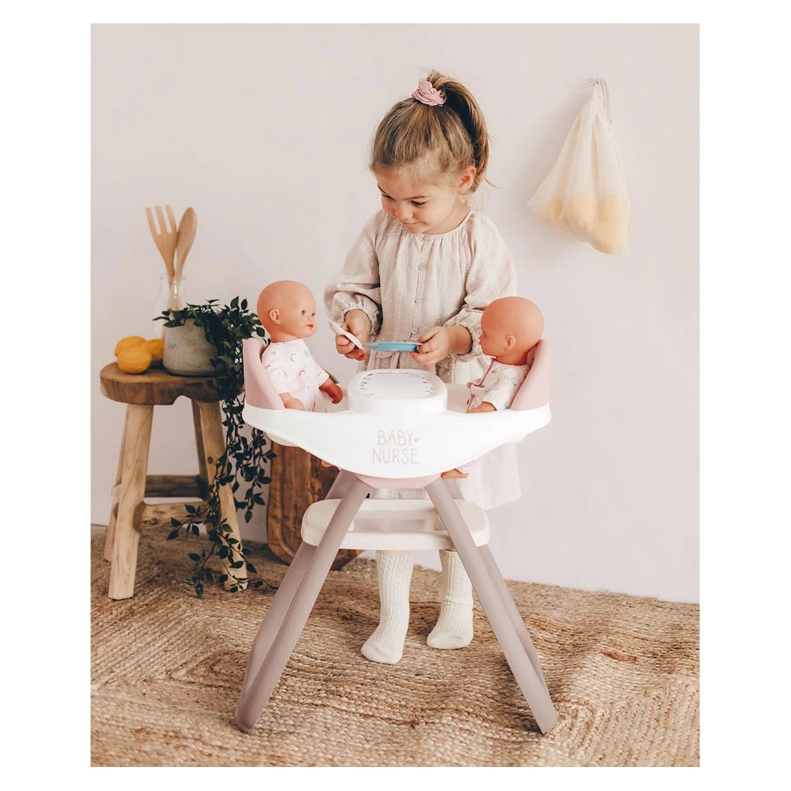 Smoby Baby Nurse Babystuhl Für 2 Puppen 6 Smoby Baby Nurse Babystuhl Für 2 Puppen – Bild 4