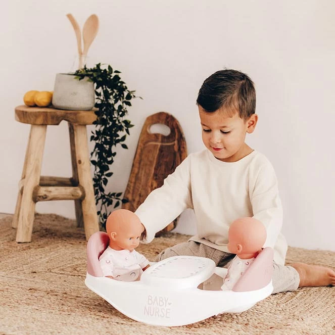 Smoby Baby Nurse Babystuhl Für 2 Puppen 8 Smoby Baby Nurse Babystuhl Für 2 Puppen – Bild 6