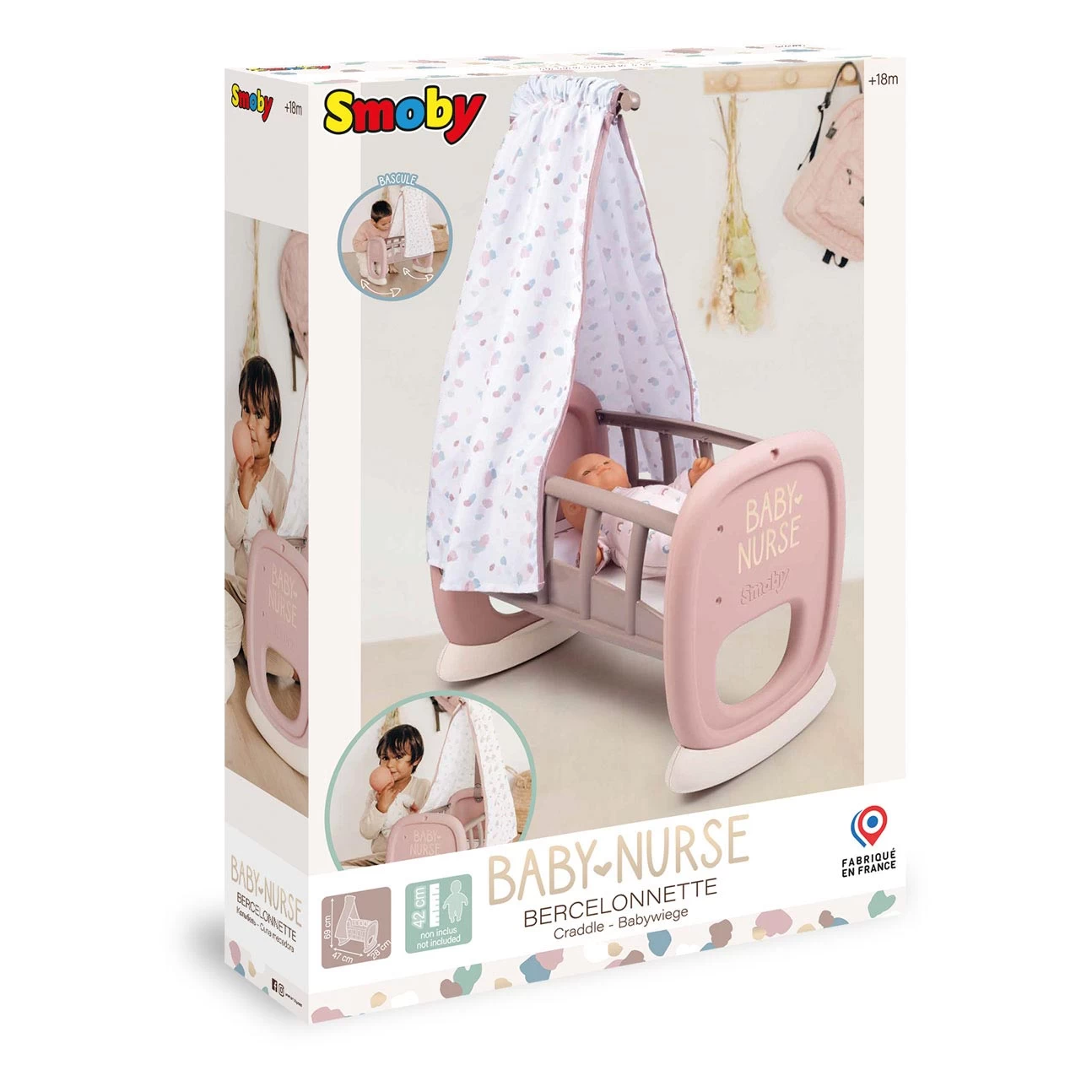 Smoby Baby-Krankenschwesterbett 3 Smoby Baby-Krankenschwesterbett