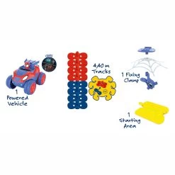 Smoby Spidey & Amazing Friends Flextreme Rennstrecken-Set, 184dlg. -Spielzeugwelt Verkauf 1440734d