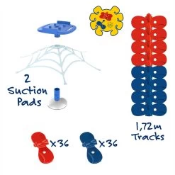 Smoby Spidey & Amazing Friends Flextreme Racetrack-Erweiterungsset, 72dlg. 7 Smoby Spidey & Amazing Friends Flextreme Racetrack-Erweiterungsset, 72dlg. -Spielzeugwelt Verkauf 1440735d