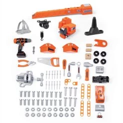 Smoby Black & Decker Spielzeugwerkbank Mit Kran, 94-tlg. 9 Smoby Black & Decker Spielzeugwerkbank Mit Kran, 94-tlg. -Spielzeugwelt Verkauf 1440741d
