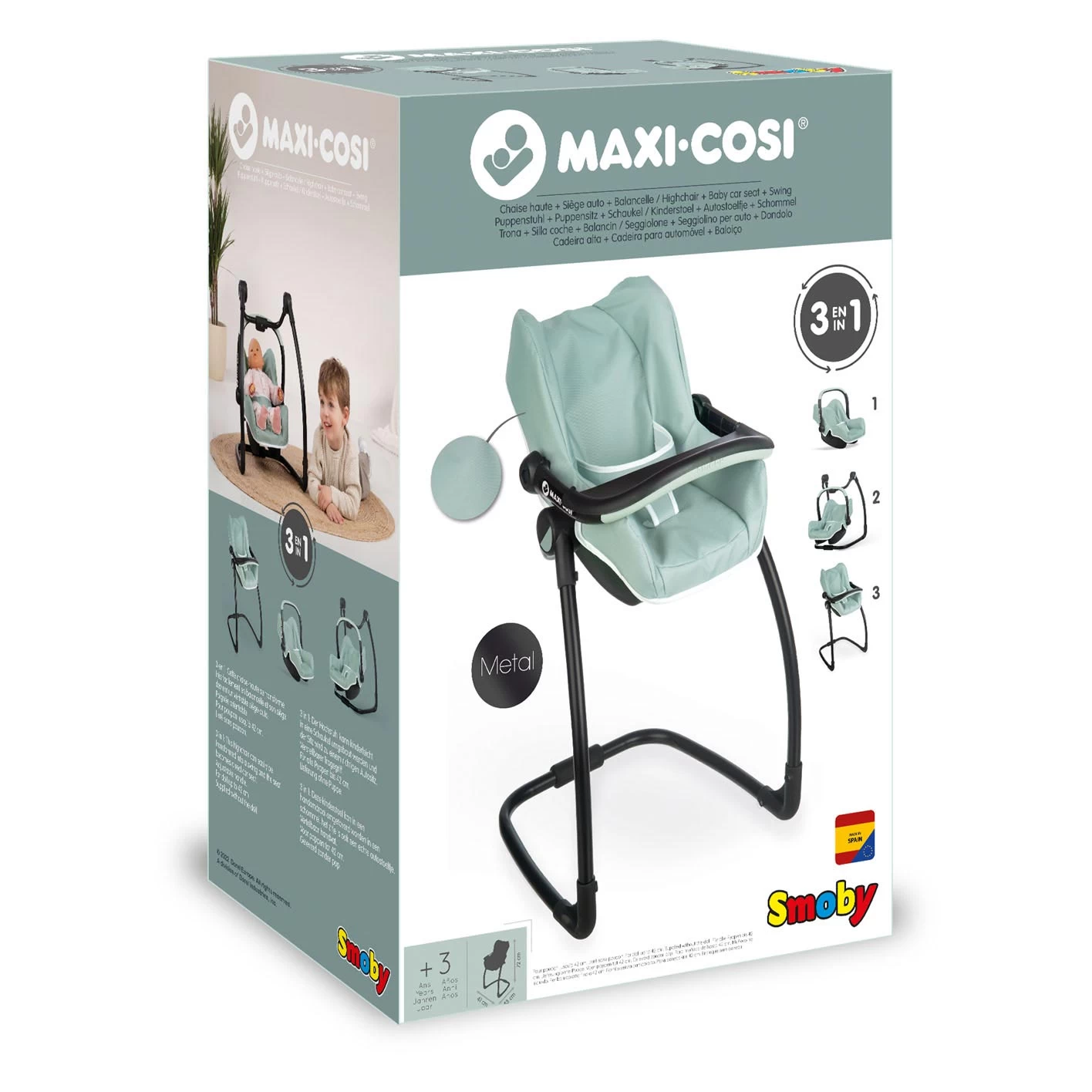 Smoby Maxi-Cosi Sage, 3in1 3 Smoby Maxi-Cosi Sage, 3in1