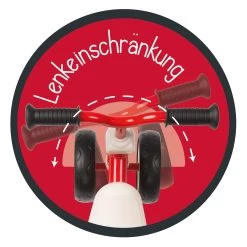 Smoby Rookie Ride-On Rutschauto Rot -Spielzeugwelt Verkauf 1441108g