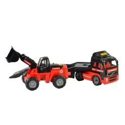 Cavallino Mammoet Truck Mit Anhänger Und Bagger -Spielzeugwelt Verkauf 1450637c