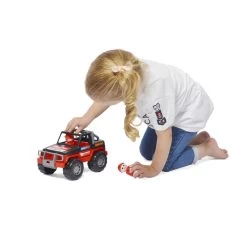 Cavallino Mammut-Geländewagen Mit Spielfiguren -Spielzeugwelt Verkauf 1450708d