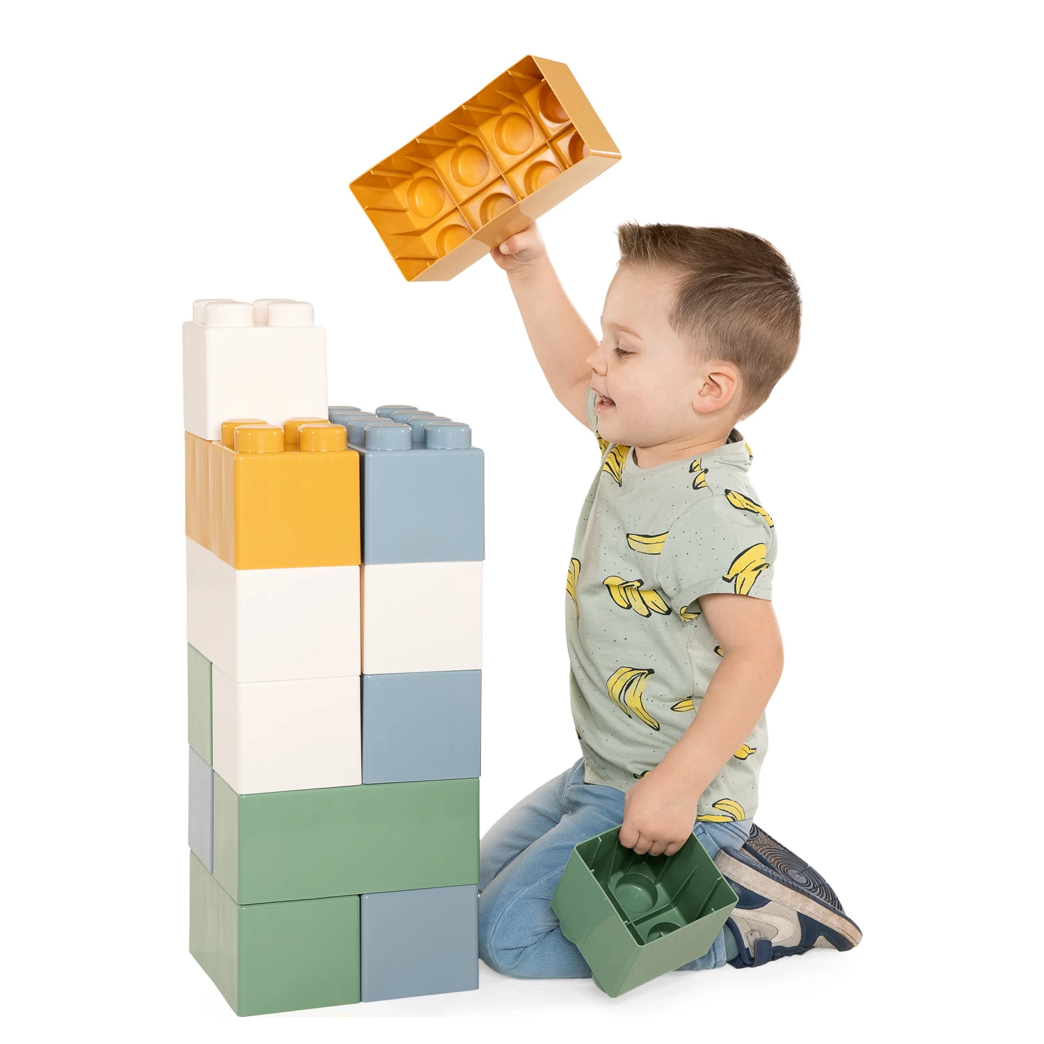 Bausteine XXL Pastellfarben, 45 Stk. 6 Bausteine XXL Pastellfarben, 45 Stk. – Bild 4