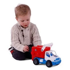 Cavallino Grip Müllwagen Mit Gummireifen, 29 Cm -Spielzeugwelt Verkauf 1450860e