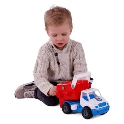 Cavallino Grip Müllwagen Mit Gummireifen, 29 Cm -Spielzeugwelt Verkauf 1450860f