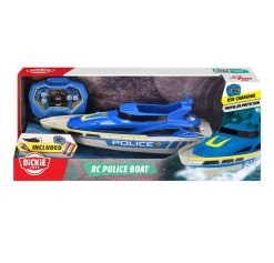 Dickie RC Steuerbares Polizeiboot RTR