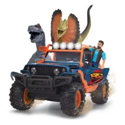 Dickie Dino Jeep Mit Trailer-Spielset -Spielzeugwelt Verkauf 1480714e