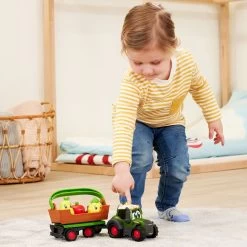 ABC Freddy Obsttraktor Mit Anhänger -Spielzeugwelt Verkauf 1480811g