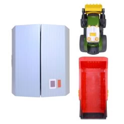 Dickie ABC Fendti Traktor Mit Anhänger Und Bauernhof 13 Dickie ABC Fendti Traktor Mit Anhänger Und Bauernhof -Spielzeugwelt Verkauf 1480812f