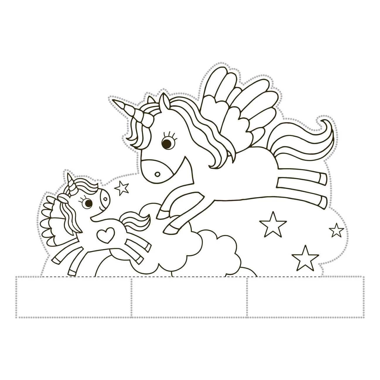 Super Prickelset „Ich Liebe Einhörner“. 3 Super Prickelset „Ich Liebe Einhörner“.