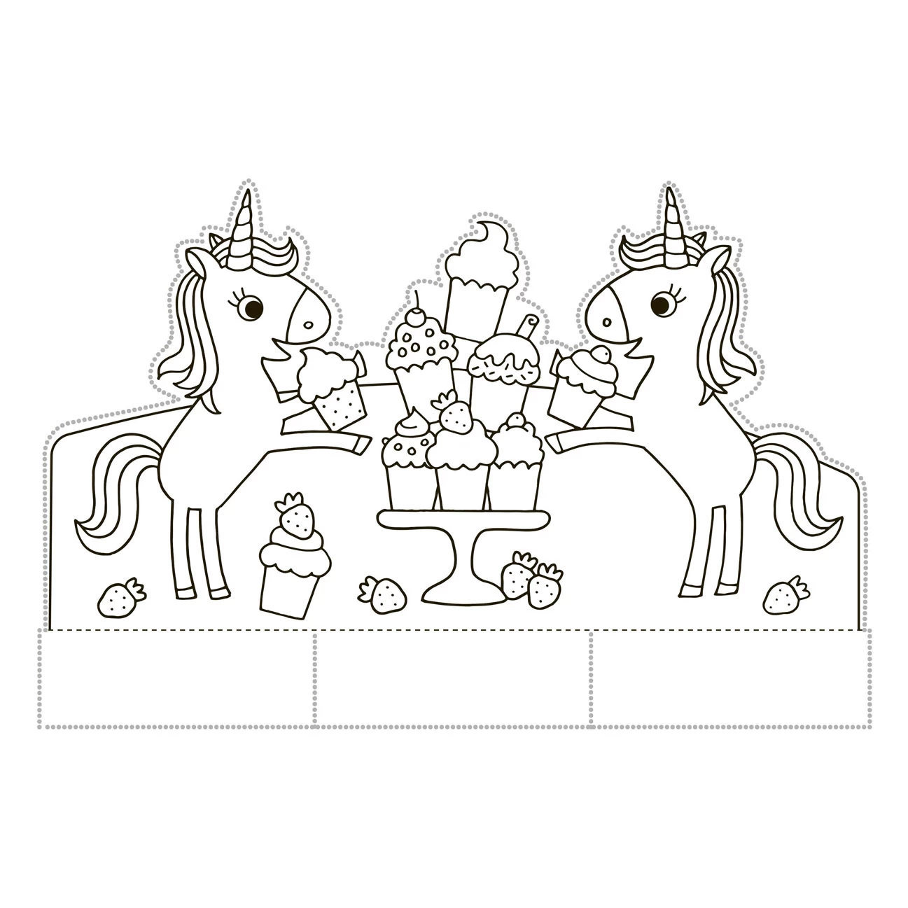 Super Prickelset „Ich Liebe Einhörner“. 6 Super Prickelset „Ich Liebe Einhörner“. – Bild 4