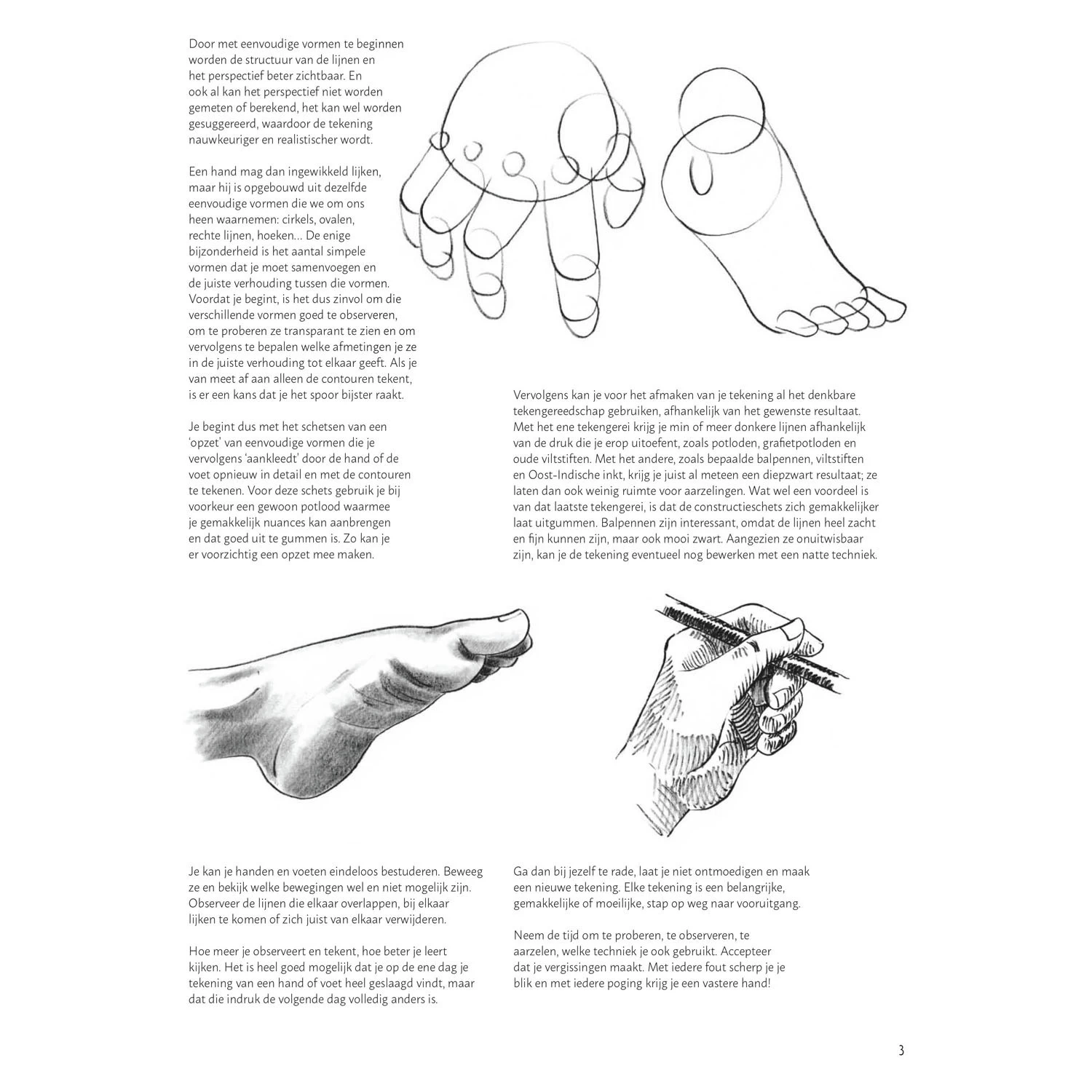 Lernen Sie Schritt Für Schritt, Hände Und Füße Zu Zeichnen. Hobbybuch 5 Lernen Sie Schritt Für Schritt, Hände Und Füße Zu Zeichnen. Hobbybuch – Bild 3