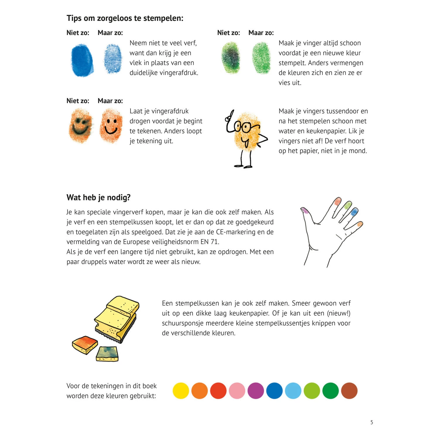 Hobbybuch „Ich Kann 101 Dinge Mit Fingerfarbe Zeichnen“. 6 Hobbybuch „Ich Kann 101 Dinge Mit Fingerfarbe Zeichnen“. – Bild 4