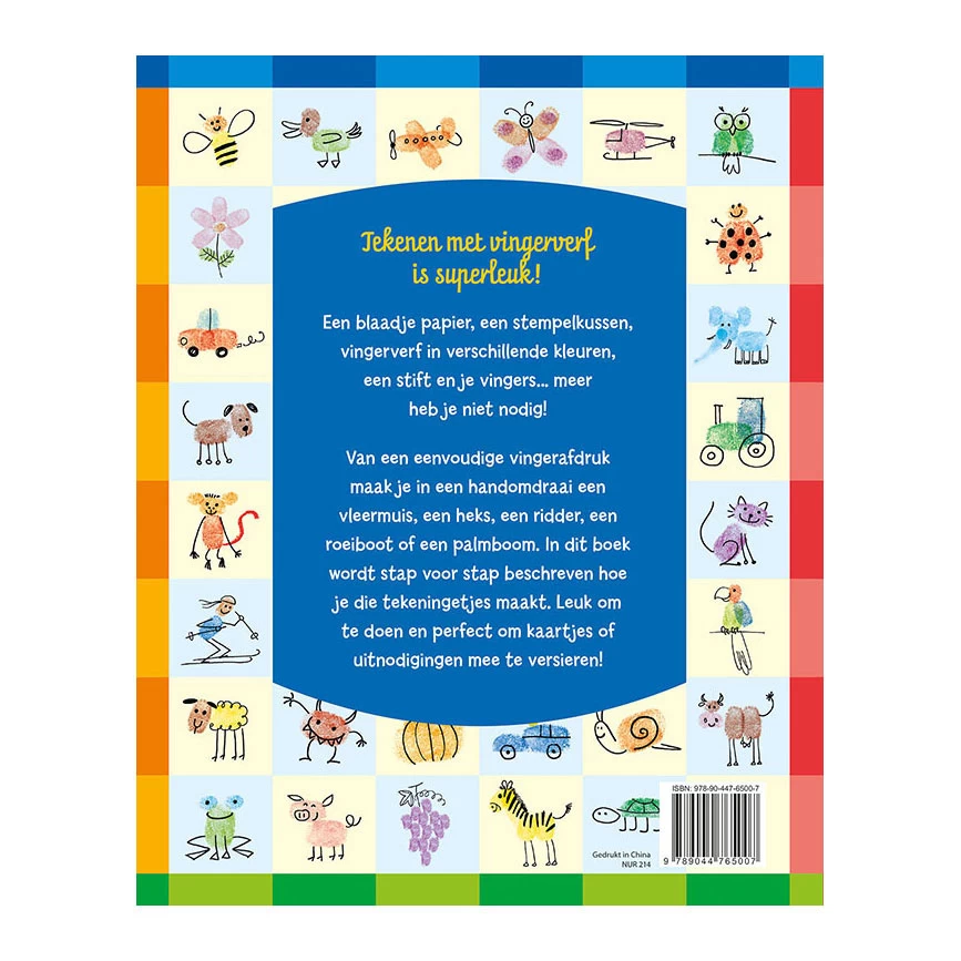 Hobbybuch „Ich Kann 101 Dinge Mit Fingerfarbe Zeichnen“. 7 Hobbybuch „Ich Kann 101 Dinge Mit Fingerfarbe Zeichnen“. – Bild 5