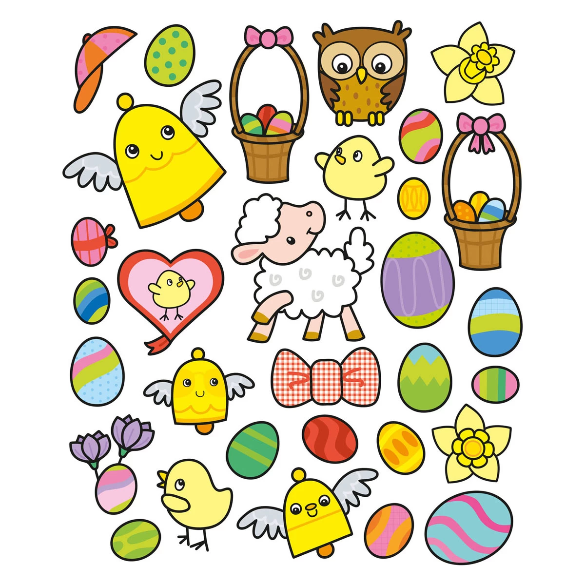 Ostern-Sticker-Parade 3 Ostern-Sticker-Parade