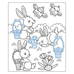 Ostern-Sticker-Parade 6 Ostern-Sticker-Parade -Spielzeugwelt Verkauf 1530600c