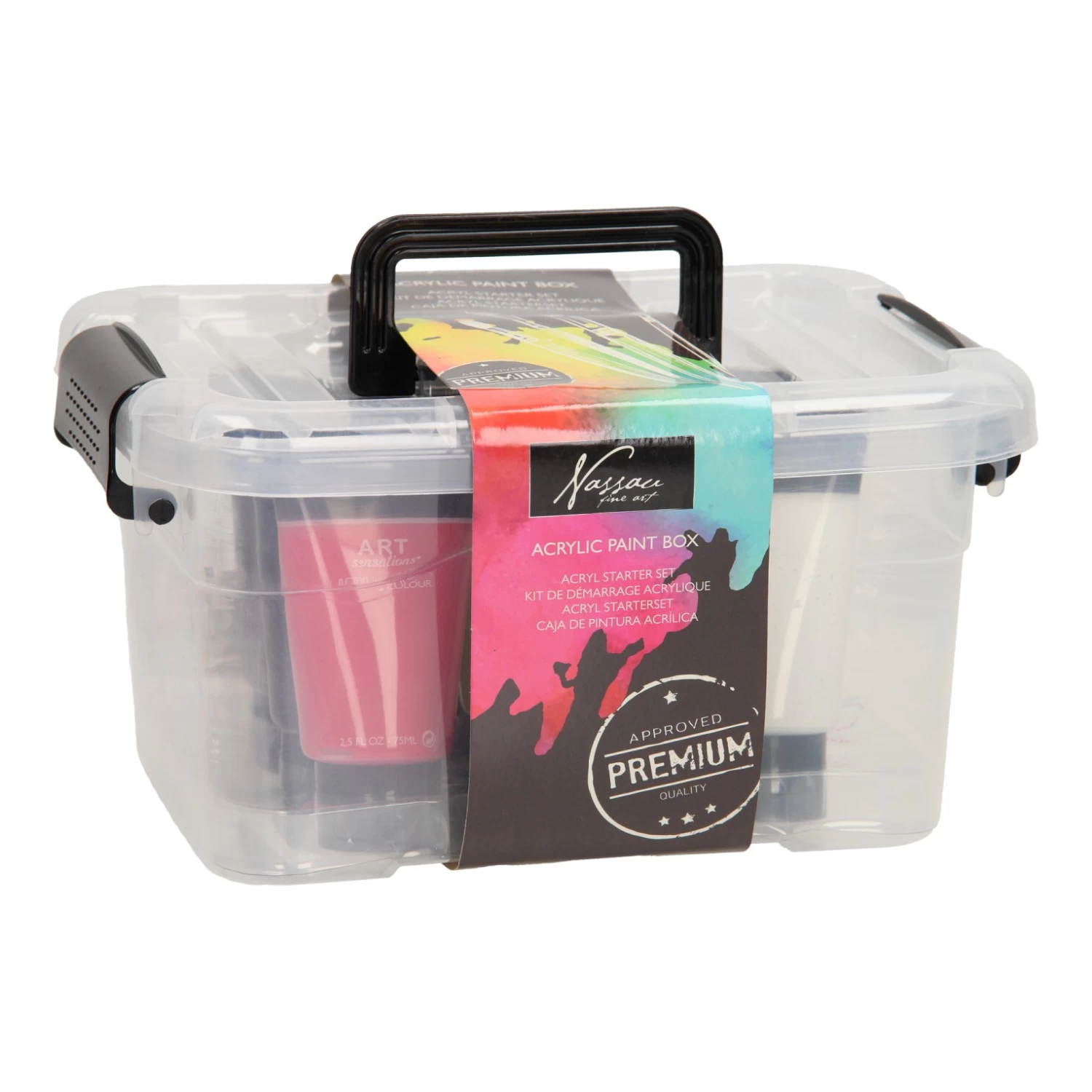 Acryl-Starterset Mit 6 Pinsel 3 Acryl-Starterset Mit 6 Pinsel