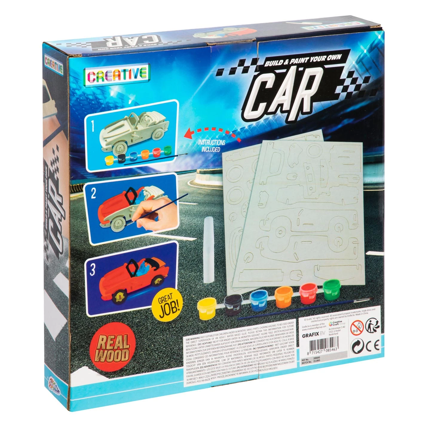 Grafix Holzbau- Und Lackierpaket - Auto 4 Grafix Holzbau- Und Lackierpaket - Auto – Bild 2