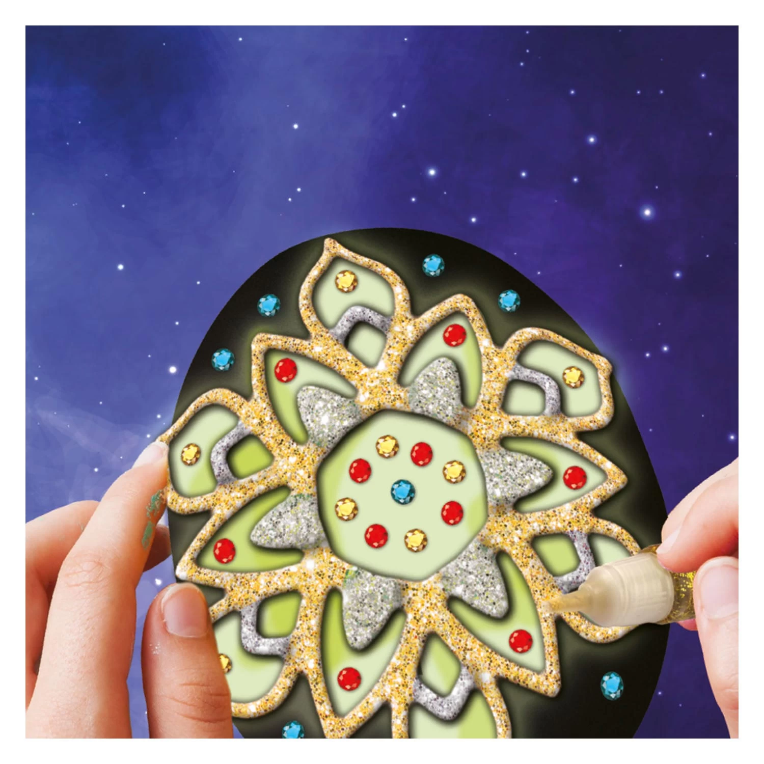 Grafix Steinmalerei, Die Im Dunkeln Leuchtet 5 Grafix Steinmalerei, Die Im Dunkeln Leuchtet – Bild 3