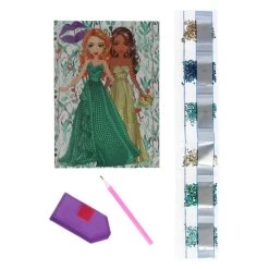 Besties Diamantmalerei-Notizbuch