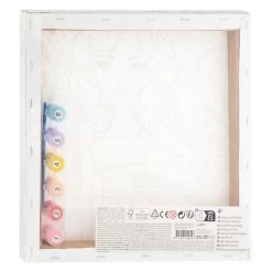 Besties Leinwand-Malerei Nach Zahlen, 30 X 30 Cm -Spielzeugwelt Verkauf 1630363d