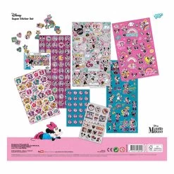 Totum Super-Aufkleber-Set – Minnie Mouse -Spielzeugwelt Verkauf 1810995q