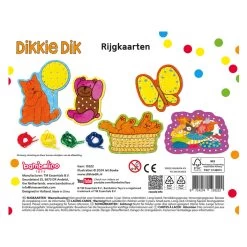 Schnürkartenset Dikkie Dik -Spielzeugwelt Verkauf 1811072q