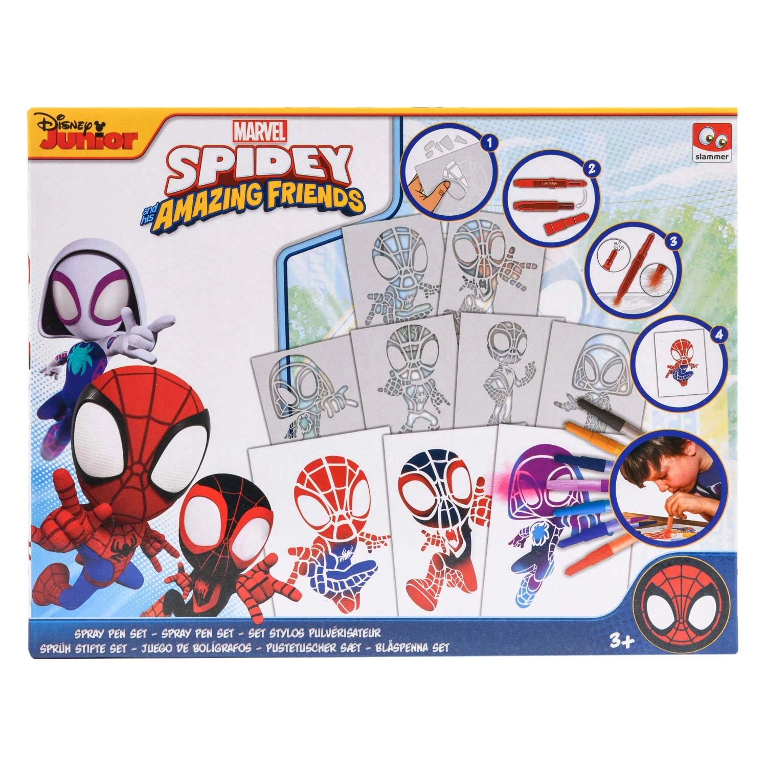 Spidey Blow Pen-Set 3 Spidey Blow Pen-Set