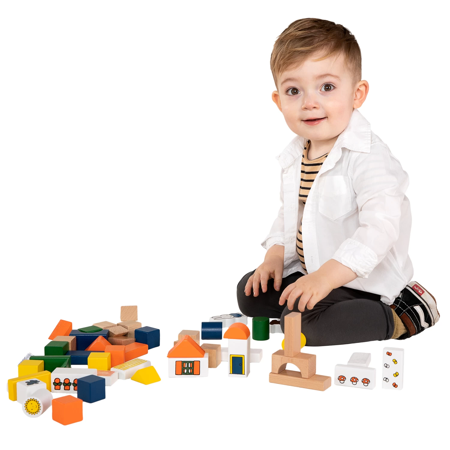 Miffy Blokkenton, 15 Stk 5 Miffy Blokkenton, 15 Stk – Bild 3