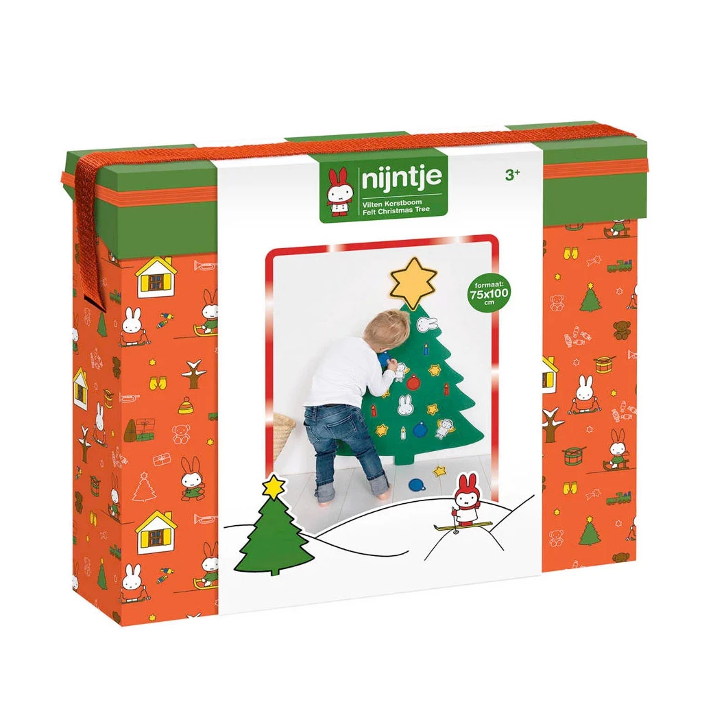 Miffy Weihnachtsbaumfilz 3 Miffy Weihnachtsbaumfilz