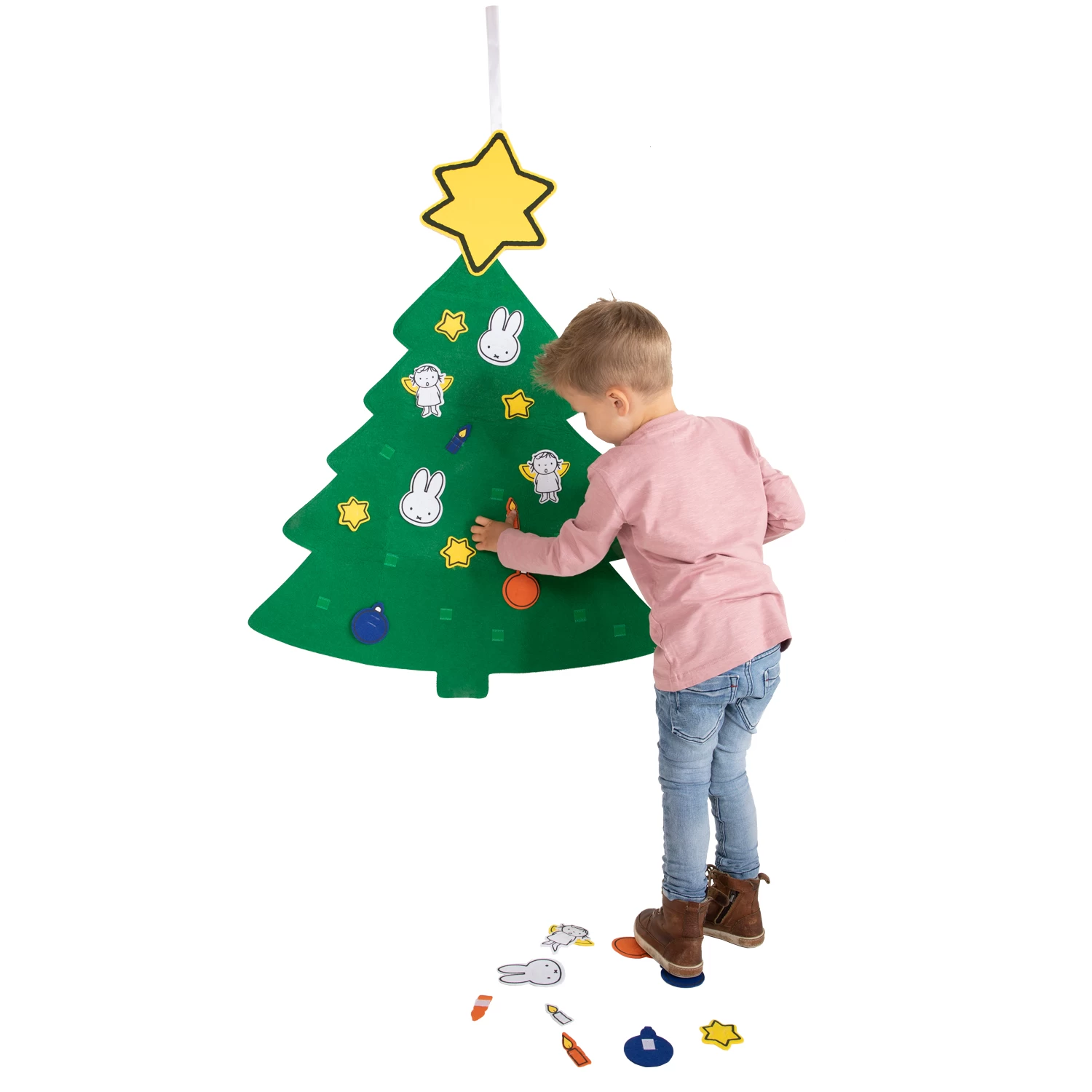 Miffy Weihnachtsbaumfilz 6 Miffy Weihnachtsbaumfilz – Bild 4