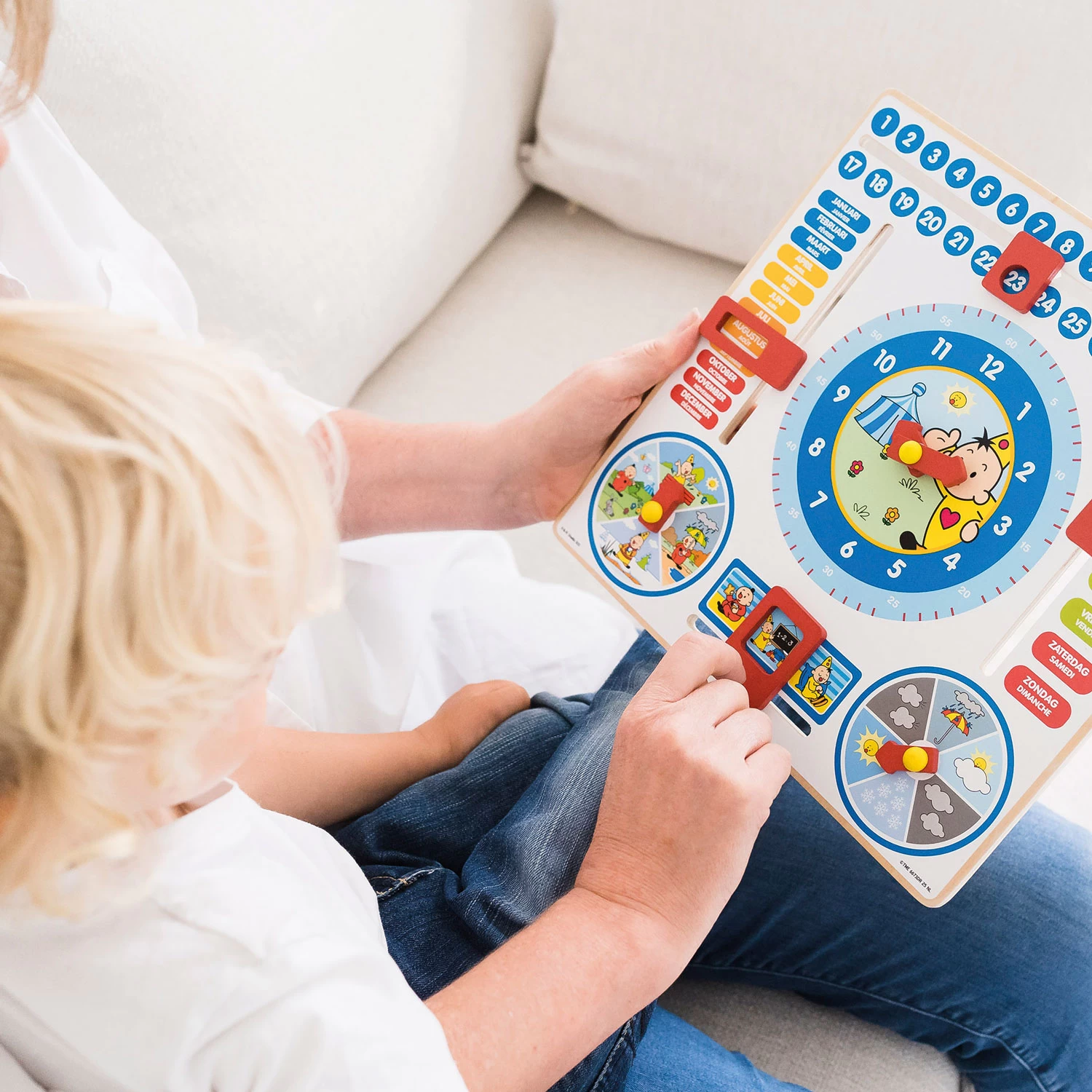 Bumba Kalenderuhr Aus Holz 4 Bumba Kalenderuhr Aus Holz – Bild 2