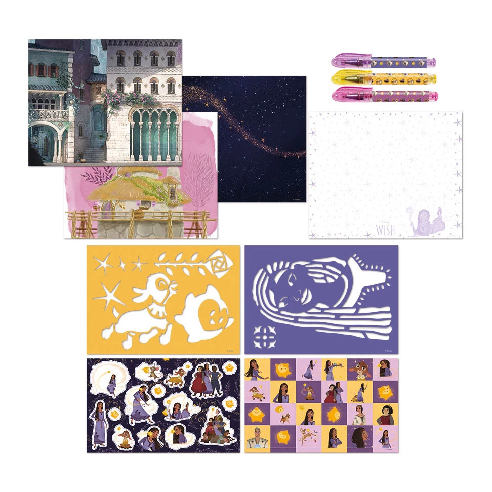 Totum Disney Wish – Designer-Aktivitäten-Zeichenset 3 Totum Disney Wish – Designer-Aktivitäten-Zeichenset