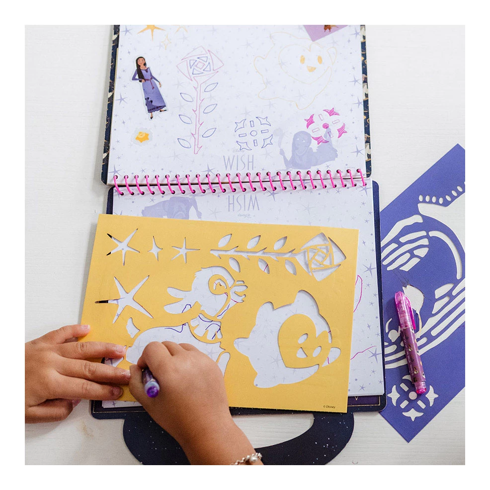Totum Disney Wish – Designer-Aktivitäten-Zeichenset 4 Totum Disney Wish – Designer-Aktivitäten-Zeichenset – Bild 2