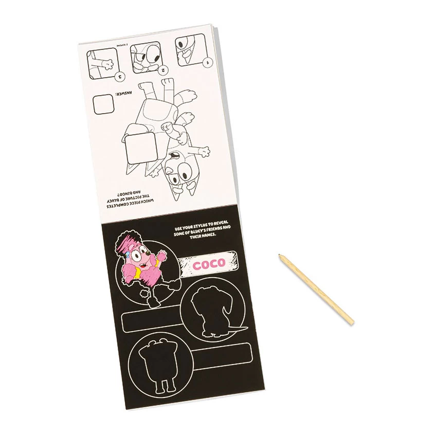 Totum Bluey Scratch Pad Mit Spielen 3 Totum Bluey Scratch Pad Mit Spielen