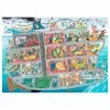 Jumbo Jan Van Haasteren Puzzle - Kreuzfahrtschiff, 1000 Teile.