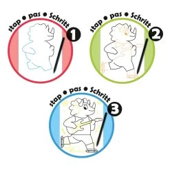 Jumbo Dessineo Charaktere Schritt Für Schritt Zeichenbrett -Spielzeugwelt Verkauf 2051507d