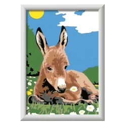 Ravensburger CreArt Malen Nach Zahlen – Kleiner Esel