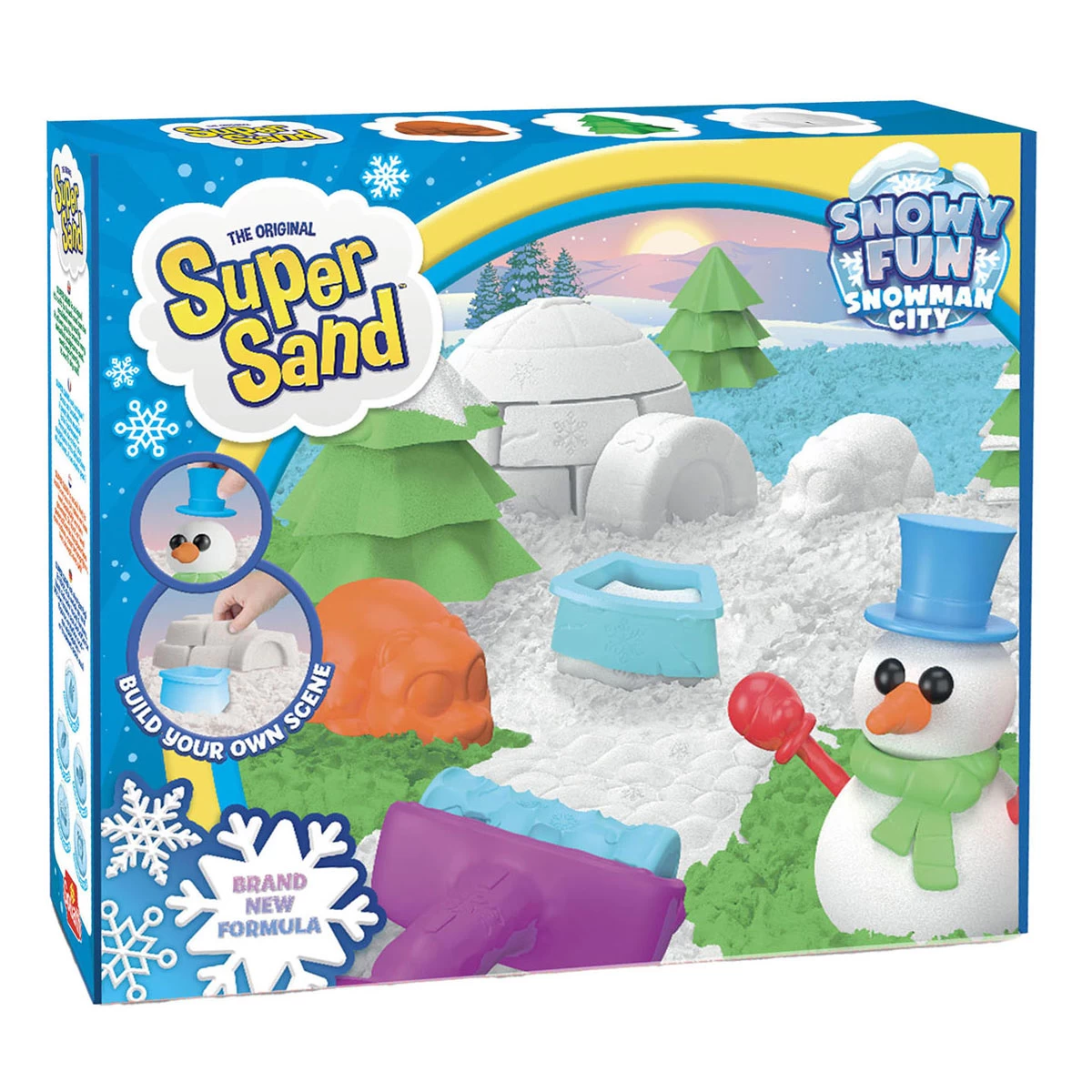 Goliath Super Sand Snowy Fun – Schneemann-Stadt-Spielset 4 Goliath Super Sand Snowy Fun – Schneemann-Stadt-Spielset – Bild 2
