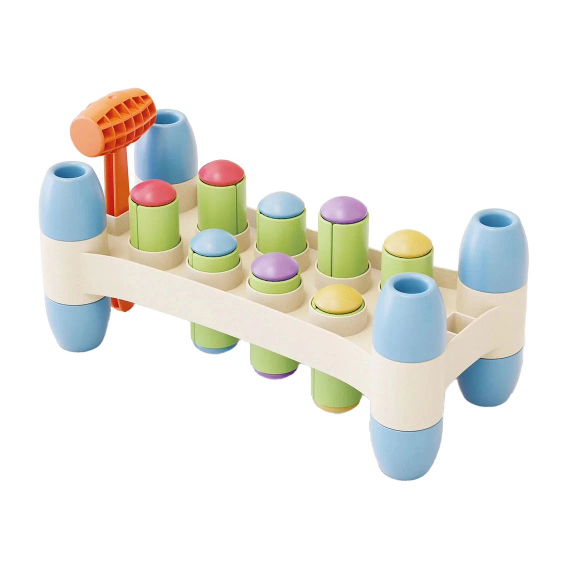 Quercetti Play ECO Peggy Hamerbank 3 Quercetti Play ECO Peggy Hamerbank