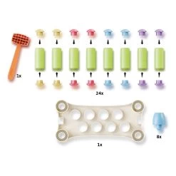 Quercetti Play ECO Peggy Hamerbank 8 Quercetti Play ECO Peggy Hamerbank -Spielzeugwelt Verkauf 2310242d