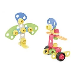 Quercetti Tecno Play Eco Baukasten, 52-teilig. -Spielzeugwelt Verkauf 2310264f