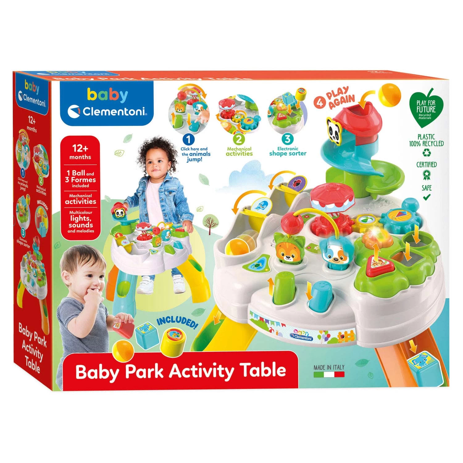 Clementoni Baby – Interaktiver Aktivitätstisch 3 Clementoni Baby – Interaktiver Aktivitätstisch