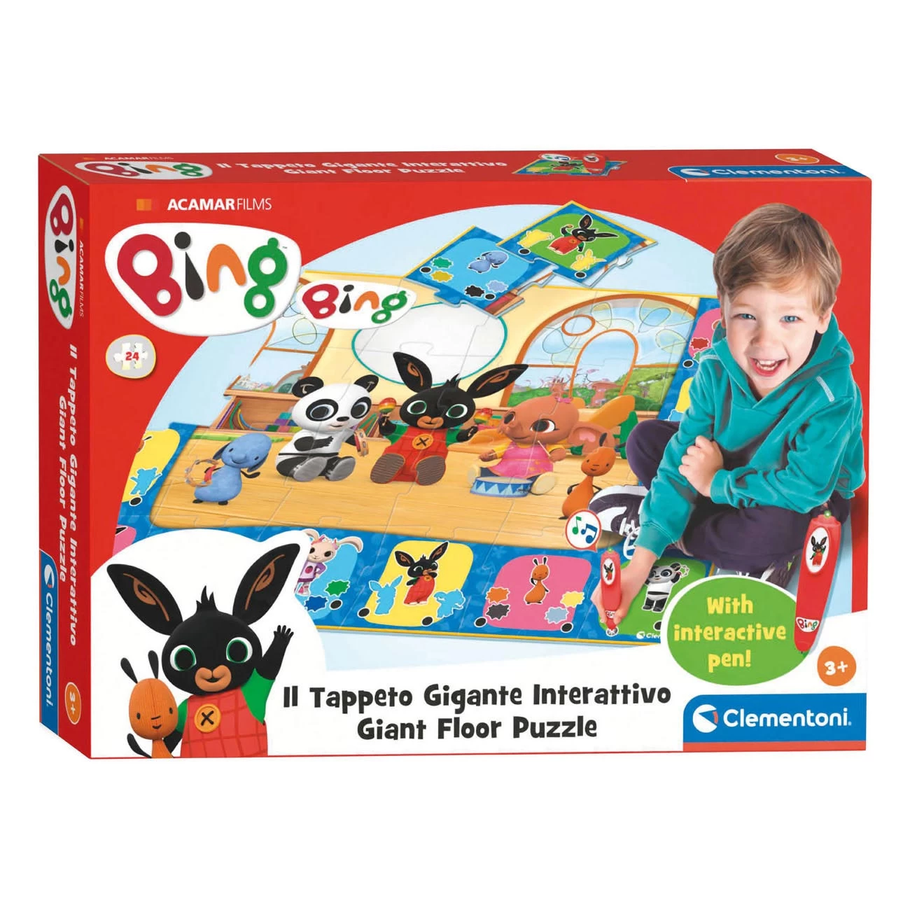 Clementoni Bodenpuzzle Groß Interaktiv – Bing 3 Clementoni Bodenpuzzle Groß Interaktiv – Bing