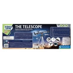 Clementoni Science & Games Telescope -Spielzeugwelt Verkauf 2320934q