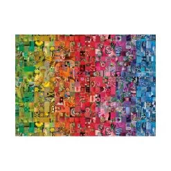 Clementoni Puzzle Collage Colorboom, 1000 Teile.